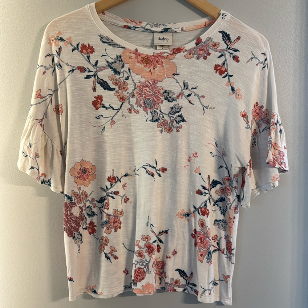 Floral Print Women's Top